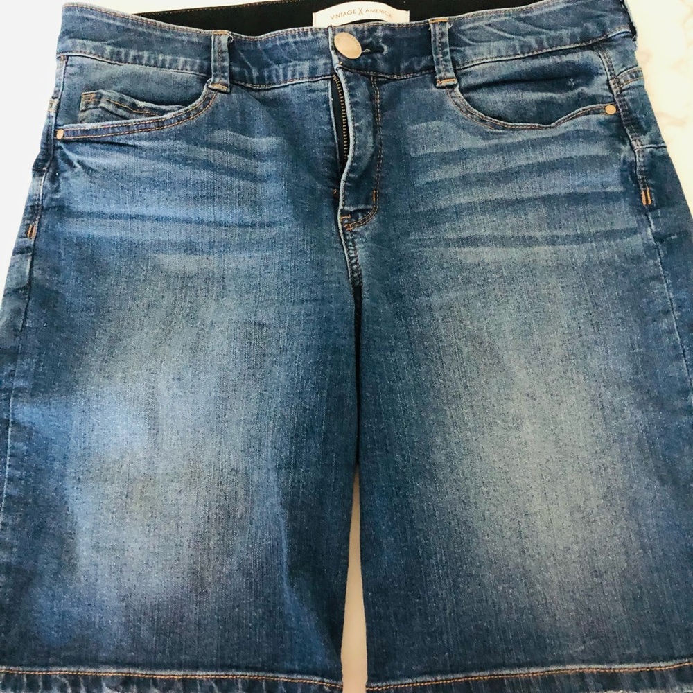 Ladies denim shorts